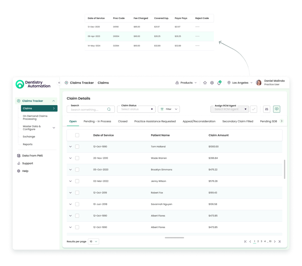 Claims Tracker