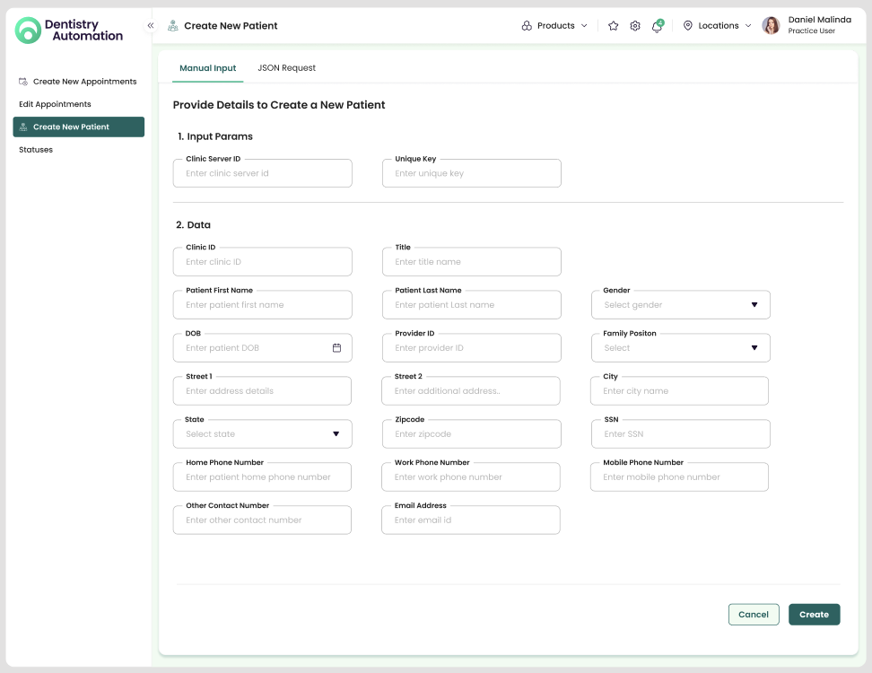 online appointment system